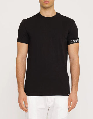 T-shirt DSQUARED2 logo cuff - Moda & Modi Luxury