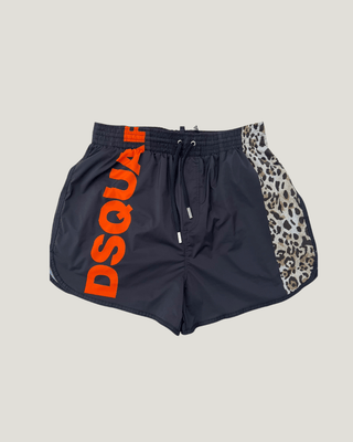 Boxer Mare DSQUARED2 midi Wild2 con logo - Moda & Modi Luxury