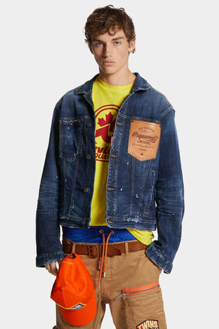 Jacket Jeans DSQUARED2 Dark Perfect Wash Over - Moda & Modi Luxury