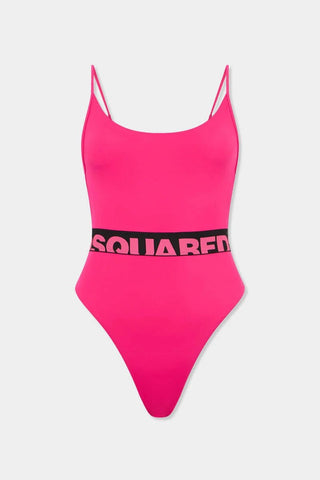 Costume DSQUARED2 Donna Logo One - Piece - Moda & Modi Luxury