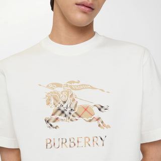 T-shirt BURBERRY in cotone con EKD - Moda & Modi Luxury
