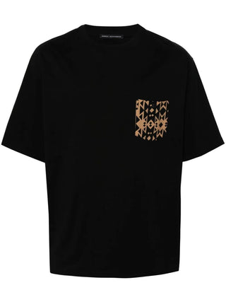 Daniele Alessandrini T-shirt con dettaglio geometrico - Moda & Modi Luxury
