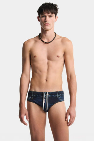 Slip Mare DSQUARED2 Five Pockets stile denim - Moda & Modi Luxury