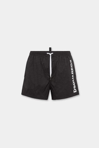 Boxer Mare DSQUARED2 midi con logo - Moda & Modi Luxury