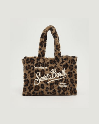 Borsa a mano SAINT BARTH Colette Teddy Leopard - Moda & Modi Luxury