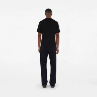 T-shirt BURBERRY in cotone con cavaliere a punto croce - Moda & Modi Luxury