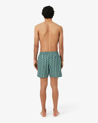 Boxer mare LACOSTE midi con stampa con monogramma - Moda & Modi Luxury