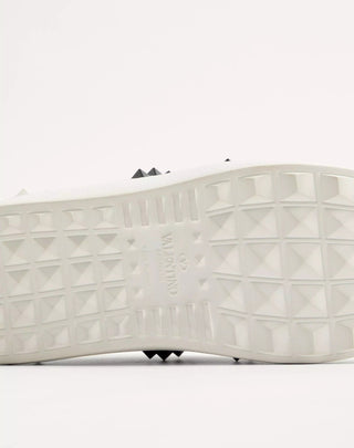 Sneaker VALENTINO GARAVANI Rockstud Untitled In Vitello Con Borchie In Tono - Moda & Modi Luxury