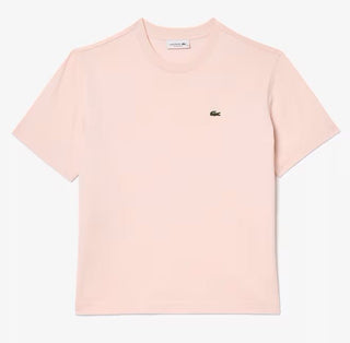 T-shirt LACOSTE donna in morbido cotone relaxed - Moda & Modi Luxury