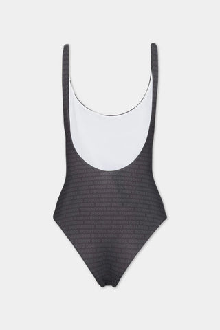Costume intero DSQUARED2 Donna con lettering - Moda & Modi Luxury
