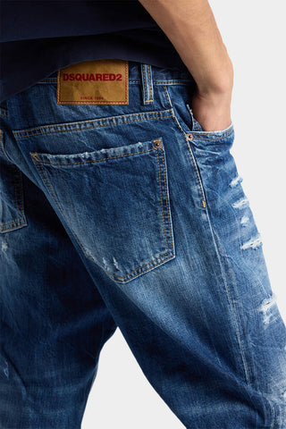 Jeans DSQUARED2 Medium Ripped Wash Bro - Moda & Modi Luxury