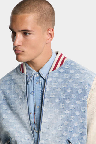Giacca DSQUARED2 Monogramma Zipped Kaban - Moda & Modi Luxury