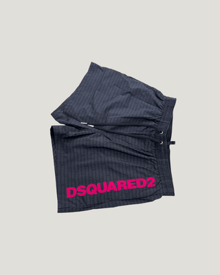 Boxer Mare DSQUARED2 midi con lettering - Moda & Modi Luxury