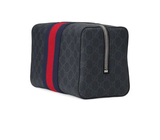 GUCCI necessaire GG nera in pelle di GUCCI - Moda & Modi Luxury
