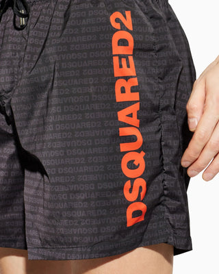 Boxer Mare DSQUARED2 midi con logo - Moda & Modi Luxury