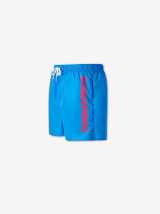 Boxer Mare DSQUARED2 midi con logo - Moda & Modi Luxury