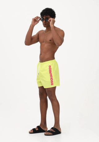 Boxer Mare DSQUARED2 midi con logo - Moda & Modi Luxury
