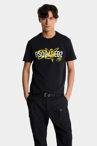 T-shirt DSQUARED2 Graffiti Cool Fit - Moda & Modi Luxury