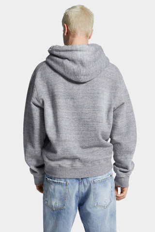 Felpa con Cappuccio DSQUARED2 Just Right Fit Distressed Phys Ed - Moda & Modi Luxury