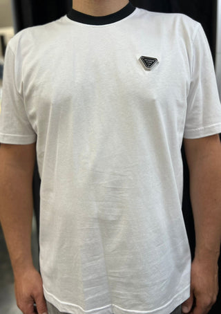 MAISON 9 PARIS T-shirt con placca logata - Moda & Modi Luxury
