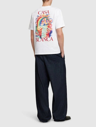 T-shirt CASABLANCA Nature's Teacher - Moda & Modi Luxury