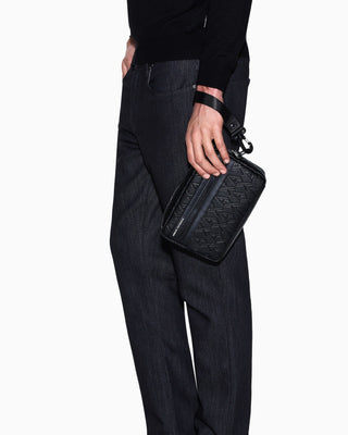 Pochette ARMANI EXCHANGE con logo in rilievo - Moda & Modi Luxury