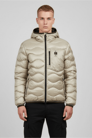 Piumino BLAUER ad Onde Wave Uomo - Moda & Modi Luxury