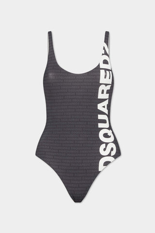 Costume intero DSQUARED2 Donna con lettering - Moda & Modi Luxury