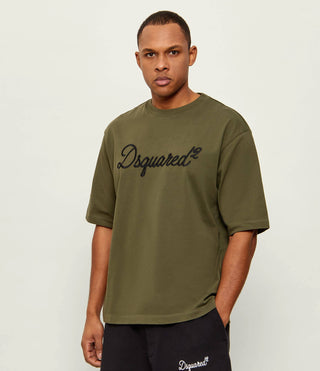 T-shirt DSQUARED2 Embroidered Loose Fit - Moda & Modi Luxury