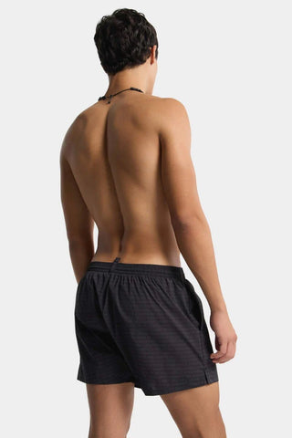 Boxer Mare DSQUARED2 midi con lettering - Moda & Modi Luxury