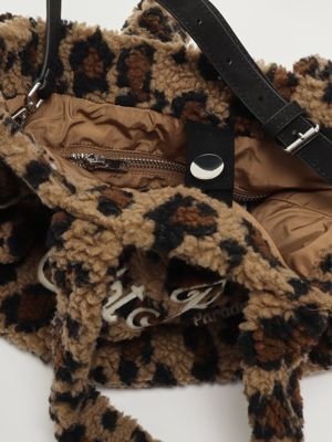 Borsa a mano SAINT BARTH Colette Teddy Leopard - Moda & Modi Luxury