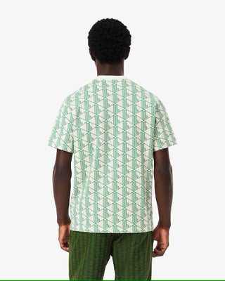 T-shirt LACOSTE in Monogramma - Moda & Modi Luxury