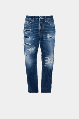 Jeans DSQUARED2 Medium Ripped Wash Bro - Moda & Modi Luxury