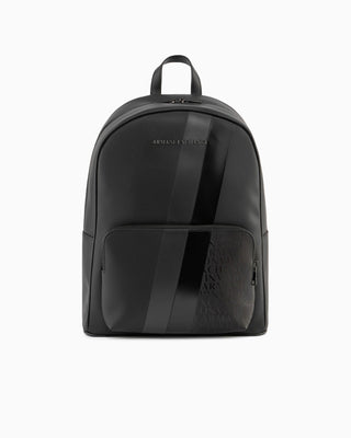Zaino ARMANI EXCHANGE con monogramma e strisce - Moda & Modi Luxury