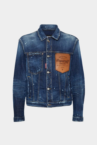 Jacket Jeans DSQUARED2 Dark Perfect Wash Over - Moda & Modi Luxury