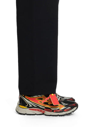 Sneaker OFF-WHITE Be Right Back in Black-Coral Red - Moda & Modi Luxury