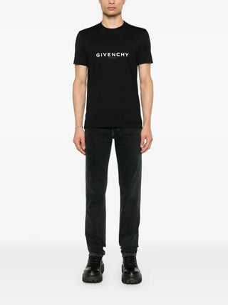 T-shirt GIVENCHY Reverse in cotone slim - Moda & Modi Luxury