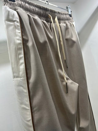 PRET A PORTER BY YES LONDON Pantatuta con elastico e bande laterali - Moda & Modi Luxury