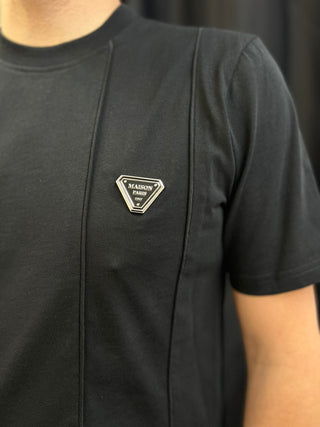 MAISON 9 PARIS T - SHIRT con placca logata - Moda & Modi Luxury
