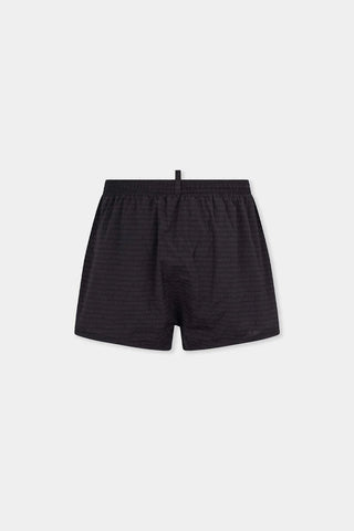 Boxer Mare DSQUARED2 midi con lettering - Moda & Modi Luxury