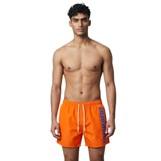 Boxer Mare DSQUARED2 midi con logo - Moda & Modi Luxury