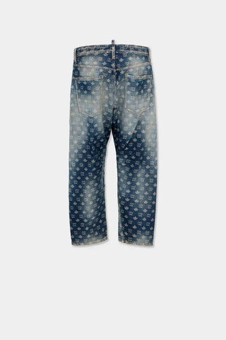 Jeans DSQUARED2 in Monogramma Kawaii lavaggio dirty - Moda & Modi Luxury