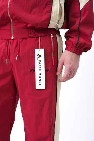 Pantaloni da tuta PAPER MONEY red - Moda & Modi Luxury