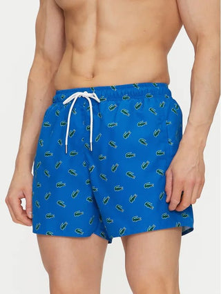 Costume da bagno LACOSTE con coccodrillo stampato - Moda & Modi Luxury
