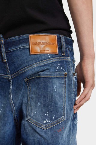 Shorts DSQUARED2 Medium Easy Wash Marine - Moda & Modi Luxury