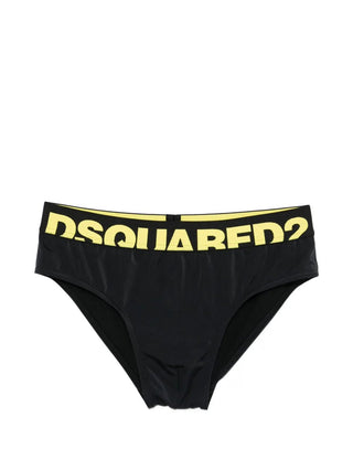 Slip mare DSQUARED2 con maxi logo - Moda & Modi Luxury