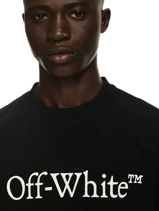 T-shirt OFF - WHITE Skate Con Logo Bookish - Moda & Modi Luxury