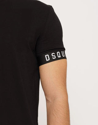 T-shirt DSQUARED2 logo cuff - Moda & Modi Luxury