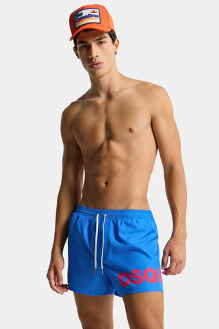 Boxer Mare DSQUARED2 midi con logo - Moda & Modi Luxury