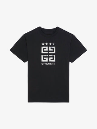 GIVENCHY T-shirt slim 4G stars in cotone - Moda & Modi Luxury